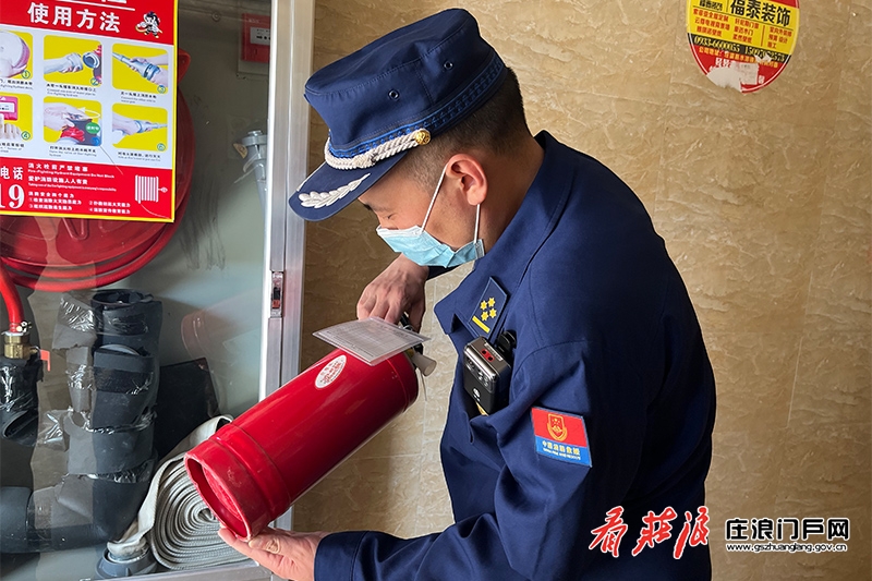庄浪消防救援大队集中开展中秋节前消防安全检查活动